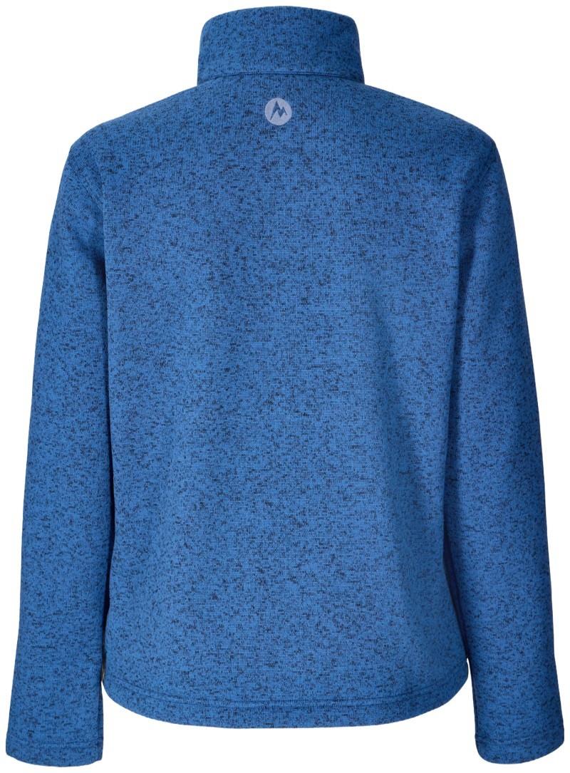 Drop Line 1/2 Zip - Womens - rain cloud heather 1