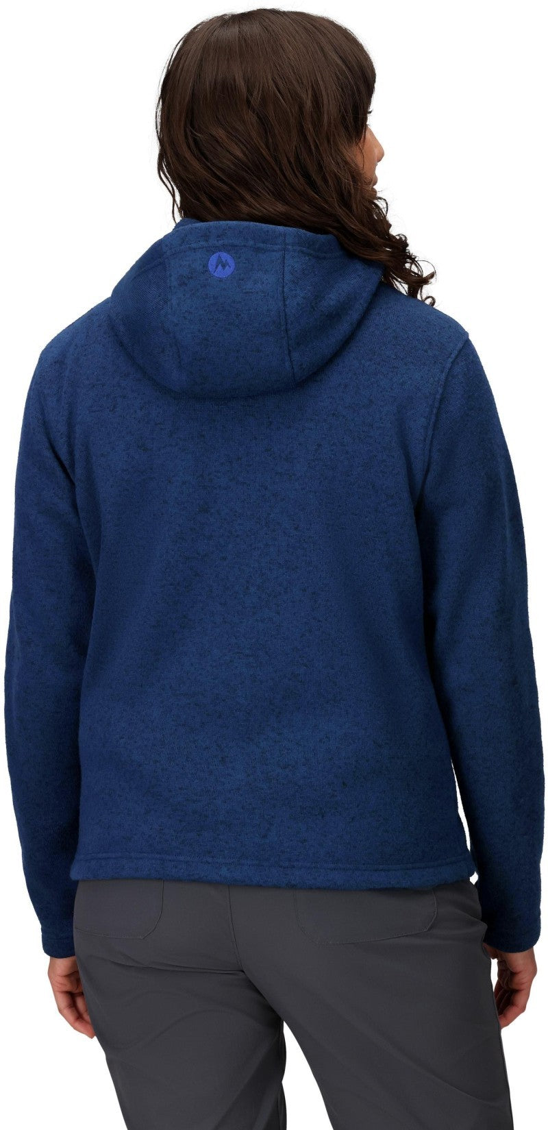 Drop Line Full Zip Hoody - Womens - arctic navy heather 1