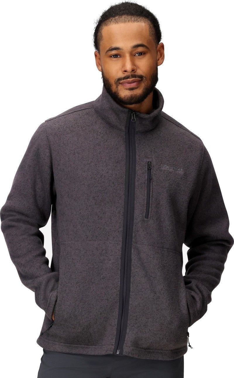 Drop Line Jacket - Mens - black heather 1
