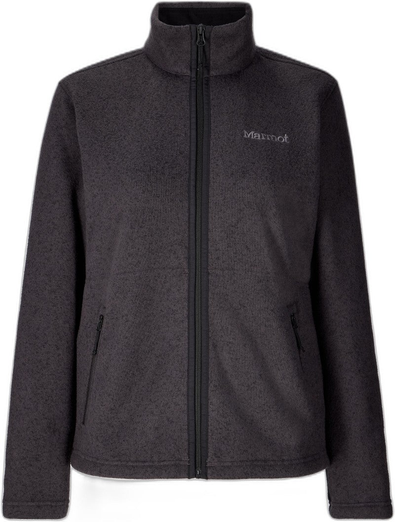 Drop Line Jacket - Womens - black heather 1