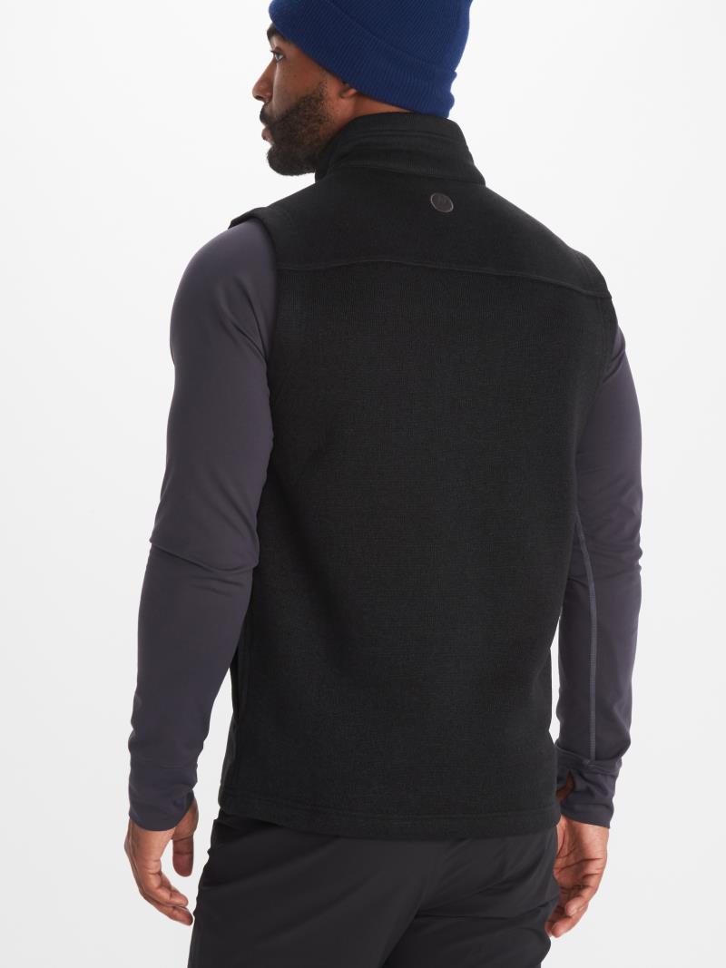 Drop Line Vest - Mens - Black 2