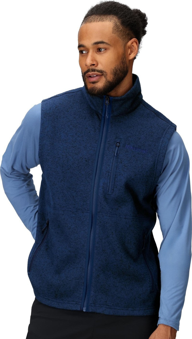 Drop Line Vest - Mens - arctic navy heather 1