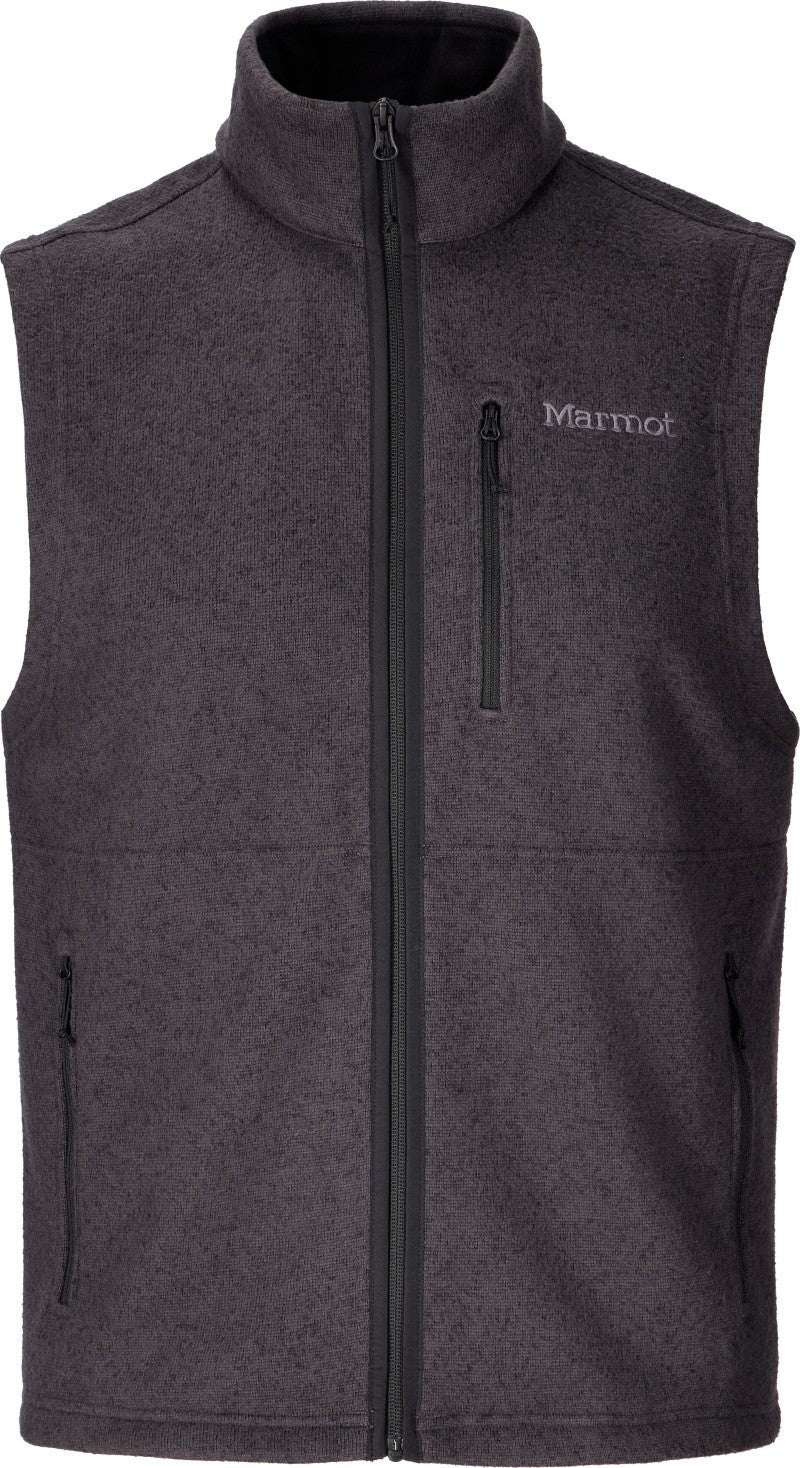 Drop Line Vest - Mens - black heather 1