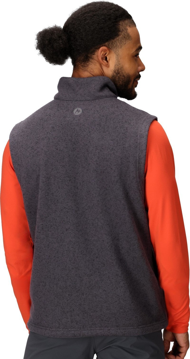 Drop Line Vest - Mens - black heather 1