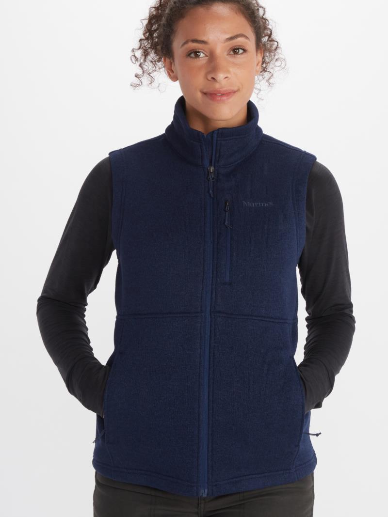 Drop Line Vest - Womens - Arctic Navy 1