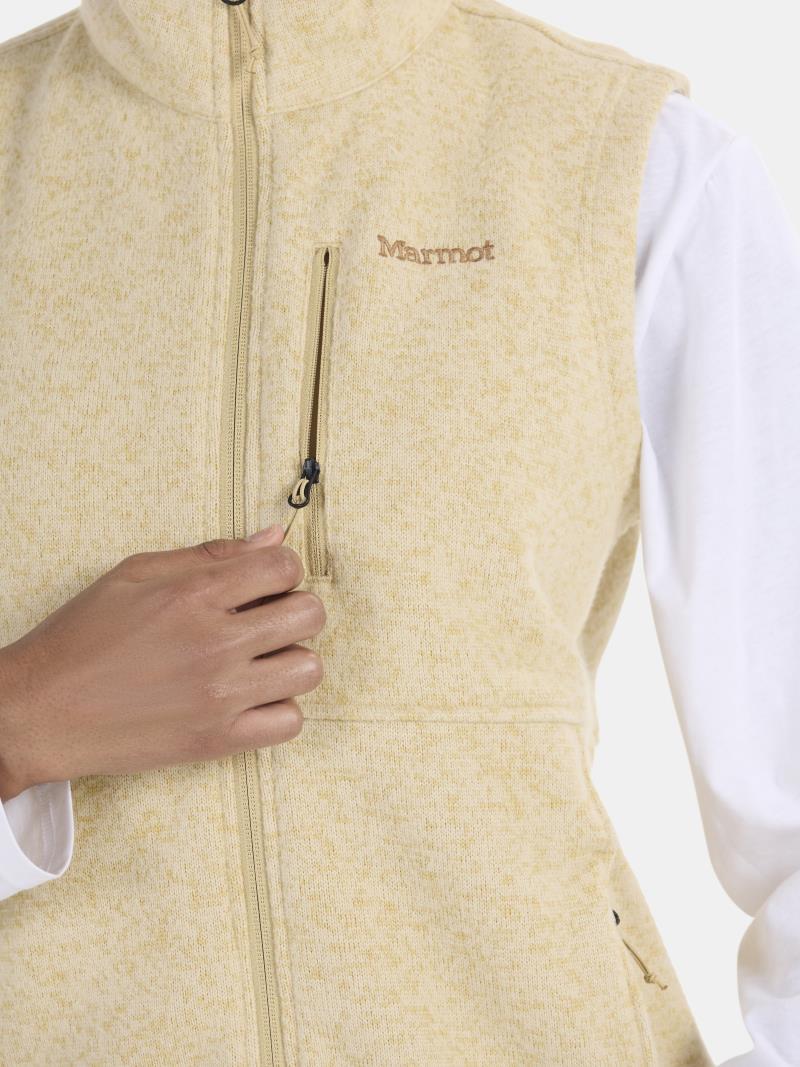 Drop Line Vest - Womens - Light Oak 3