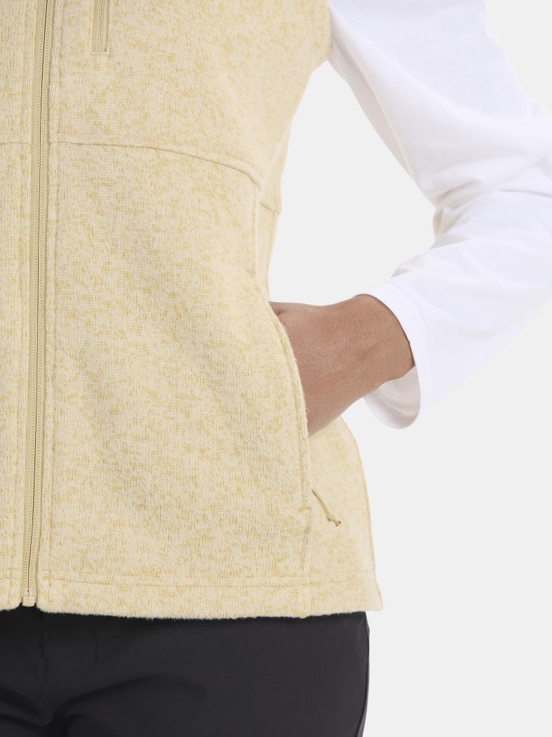 Drop Line Vest - Womens - Light Oak 4