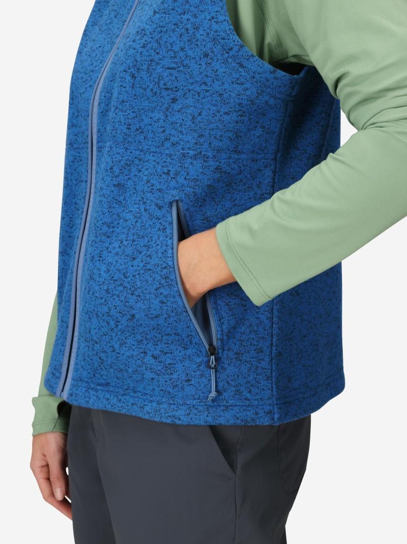 Drop Line Vest - Womens - rain cloud heather 1