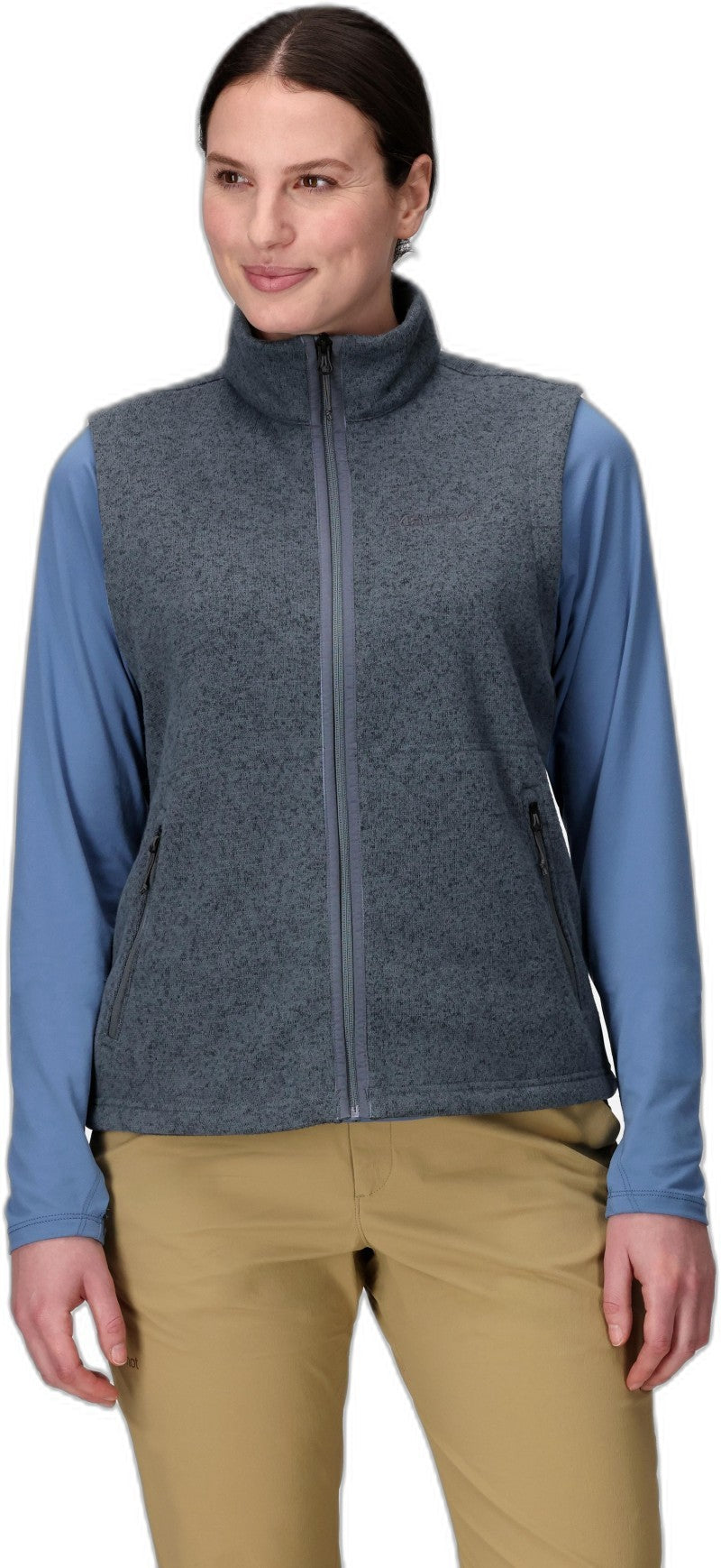 Drop Line Vest - Womens - steel onyx heather 1