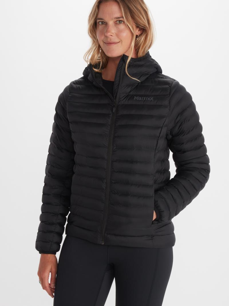 Echo Featherless Hoody - Womens - Black 1