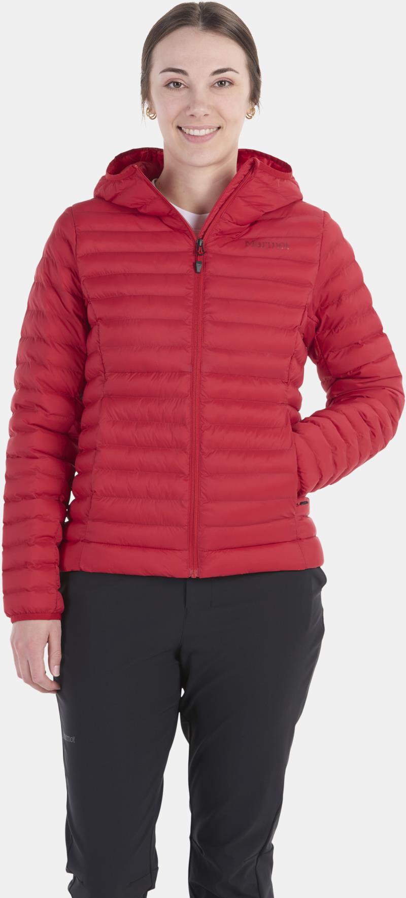 Echo Featherless Hoody - Womens - Team Red 1