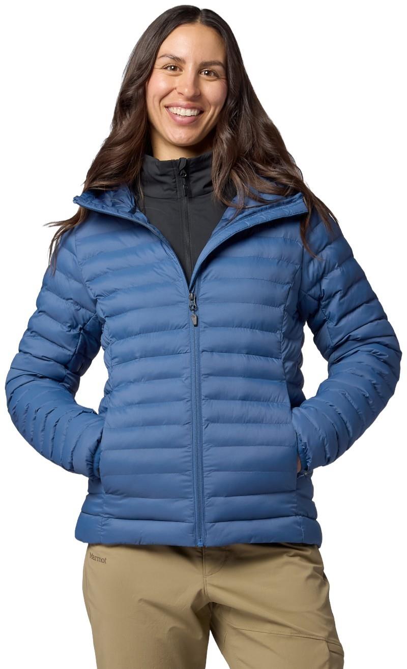 Echo Featherless Hoody - Womens - blue currant 1