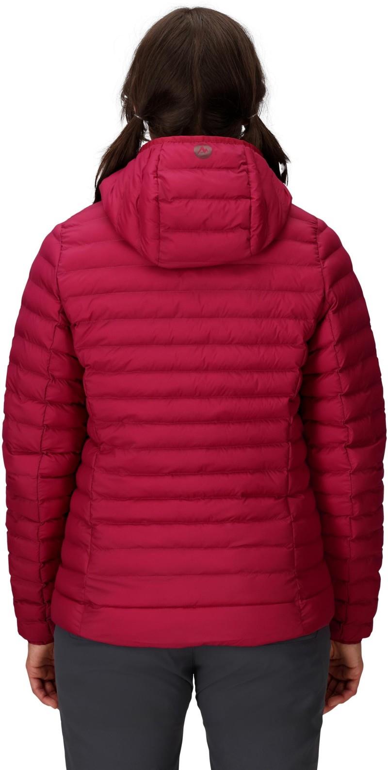 Echo Featherless Hoody - Womens - red mulberry 1