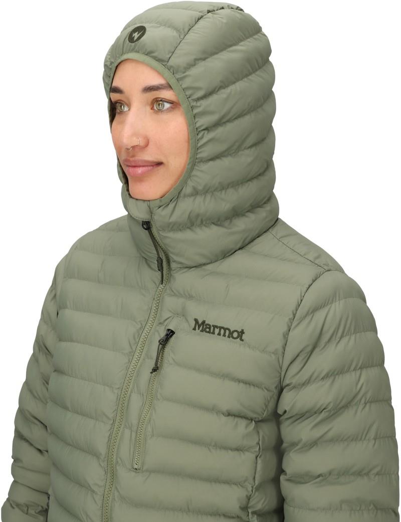Echo Featherless Long Jacket - Womens - olive grove 1