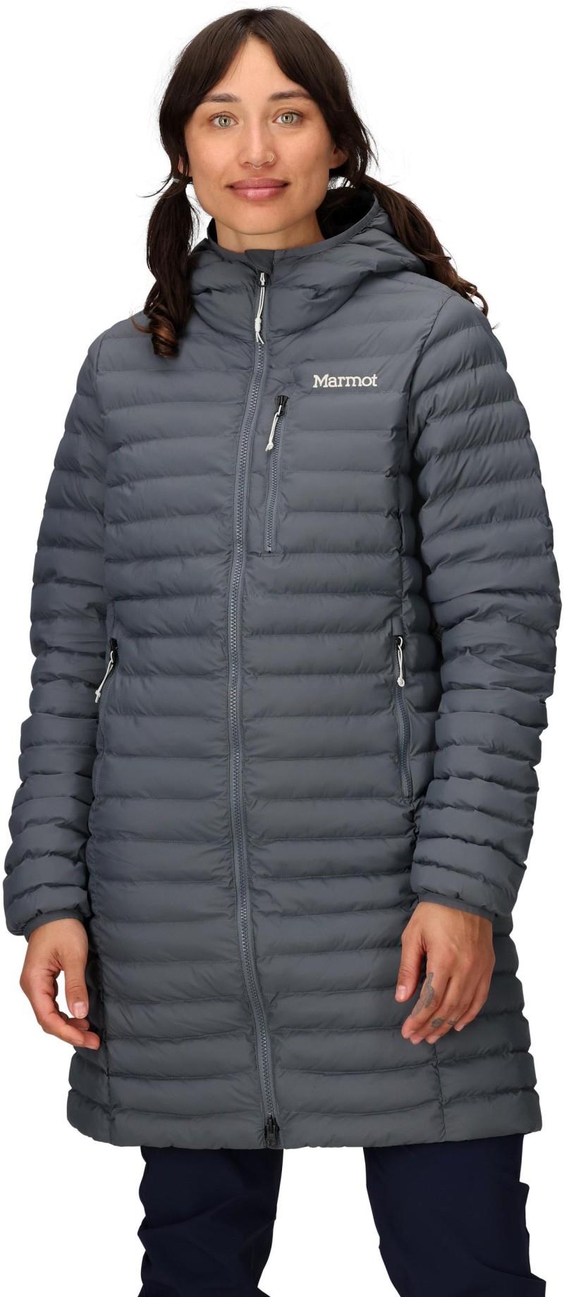 Echo Featherless Long Jacket - Womens - steel onyx 1