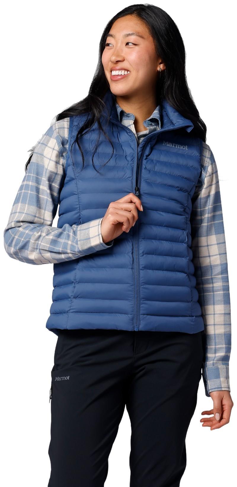 Echo Featherless Vest - Womens - blue currant 1