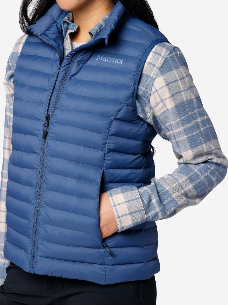 Echo Featherless Vest - Womens - blue currant 1