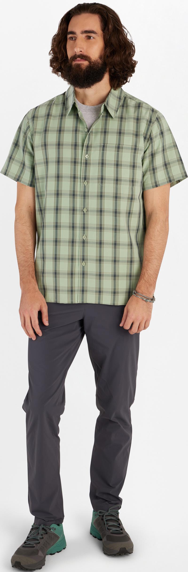 Eldridge Novelty Classic SS - Mens - Frosty Green Oliver Plaid 3