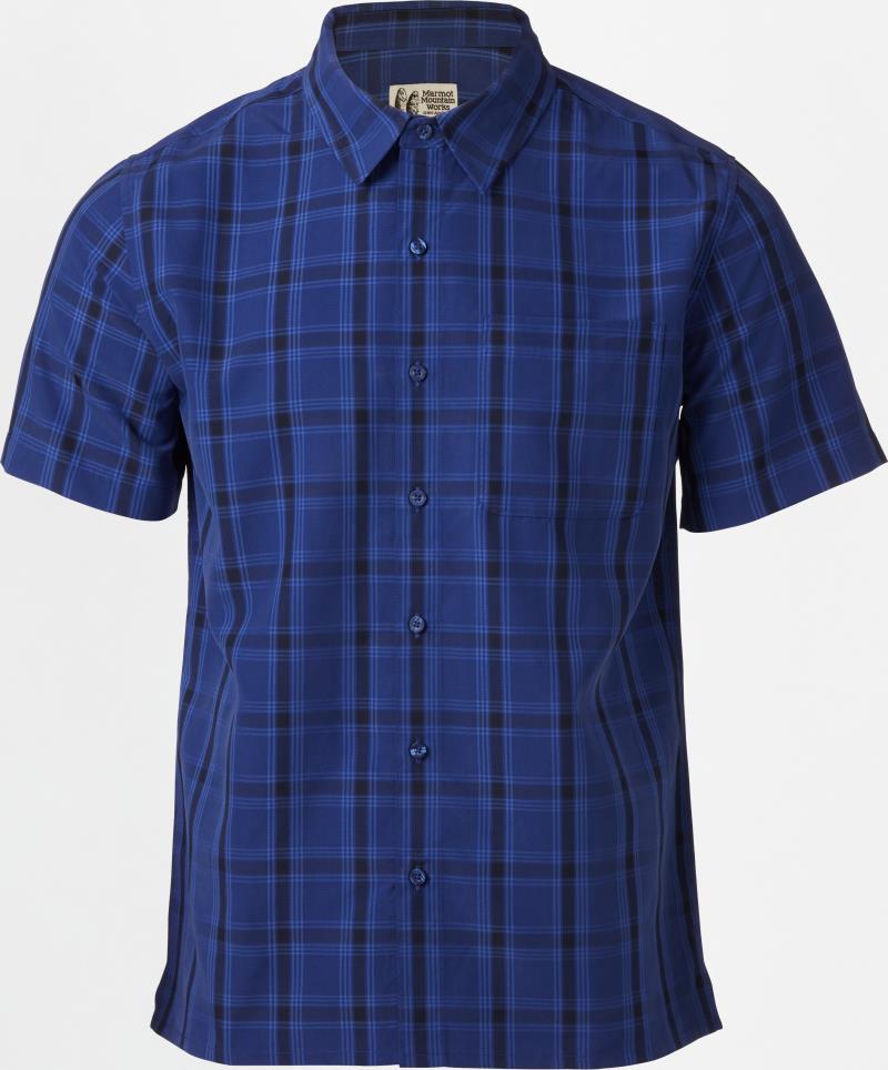 Eldridge Novelty Classic SS - Mens - Twilight Blue Oliver Plaid 1