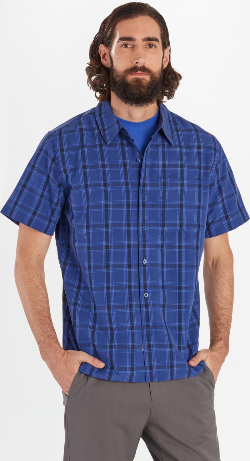 Eldridge Novelty Classic SS - Mens - Twilight Blue Oliver Plaid 5