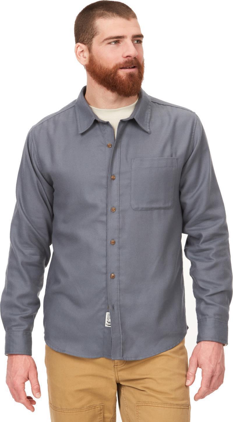 Fairfax Lightweight Flannel LS - Mens - Steel Onyx 1