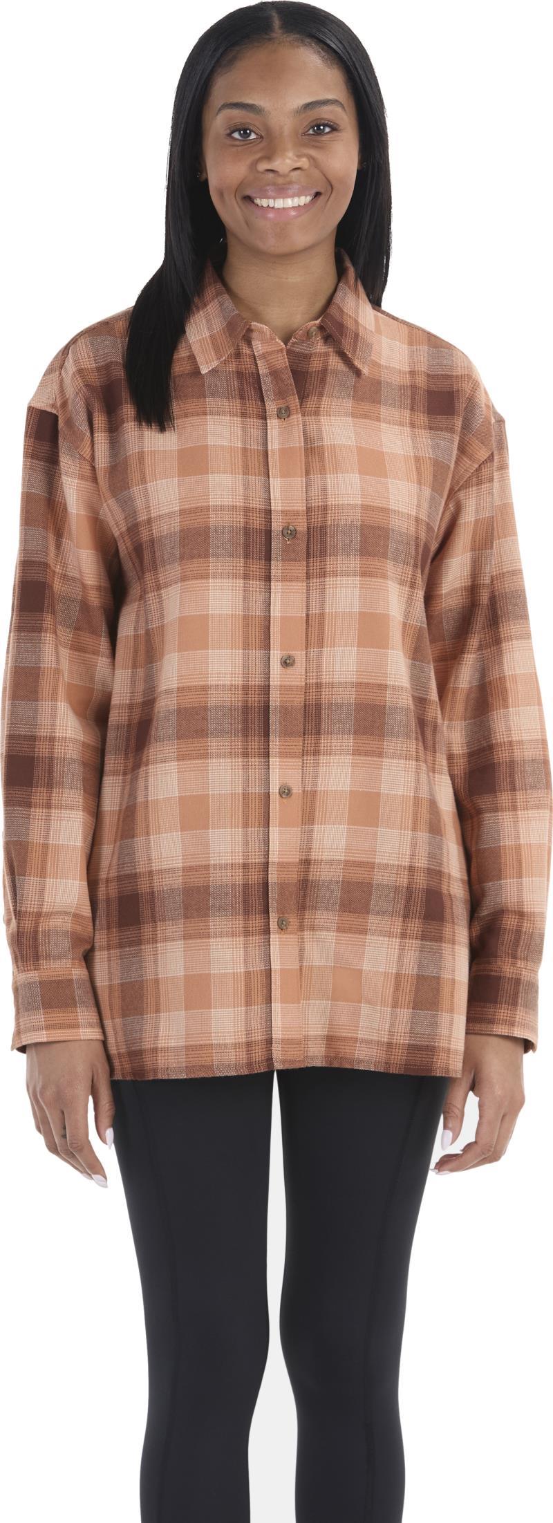 Fairfax Lightweight Relaxed Flannel - Womens - Sunburn 1