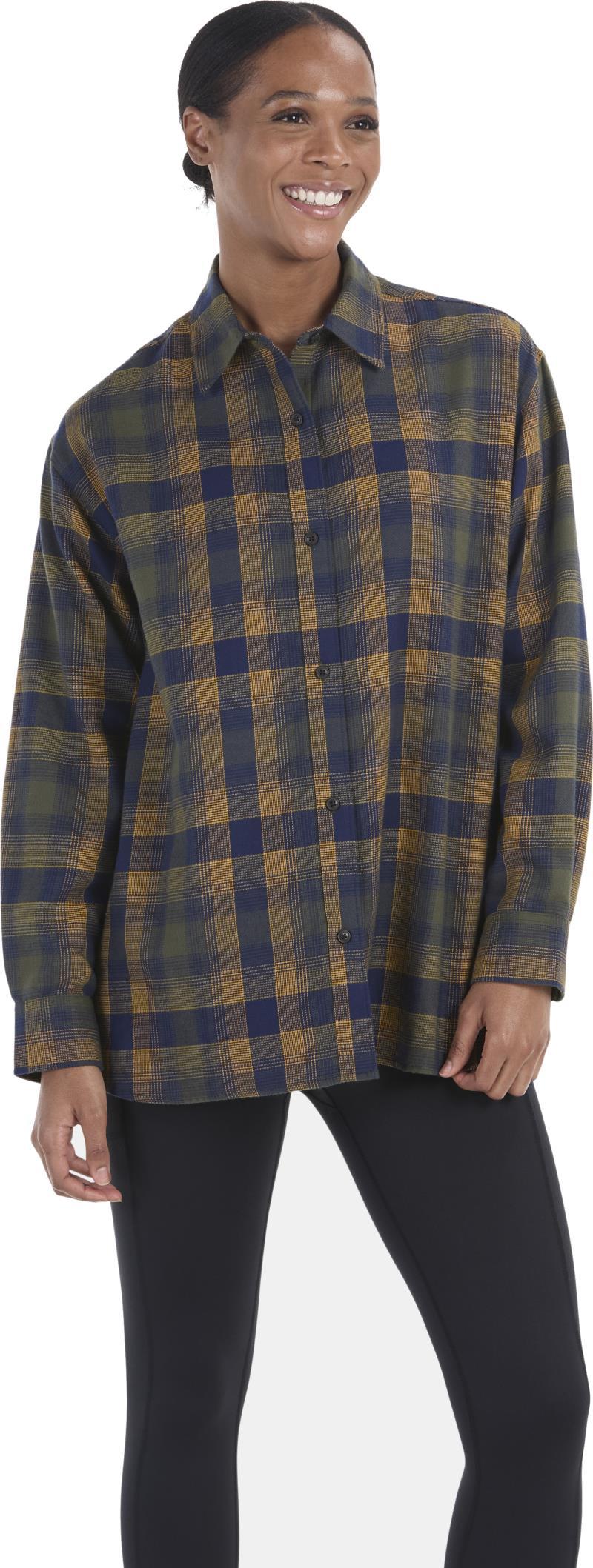 Fairfax Lightweight Relaxed Flannel - Womens -  1