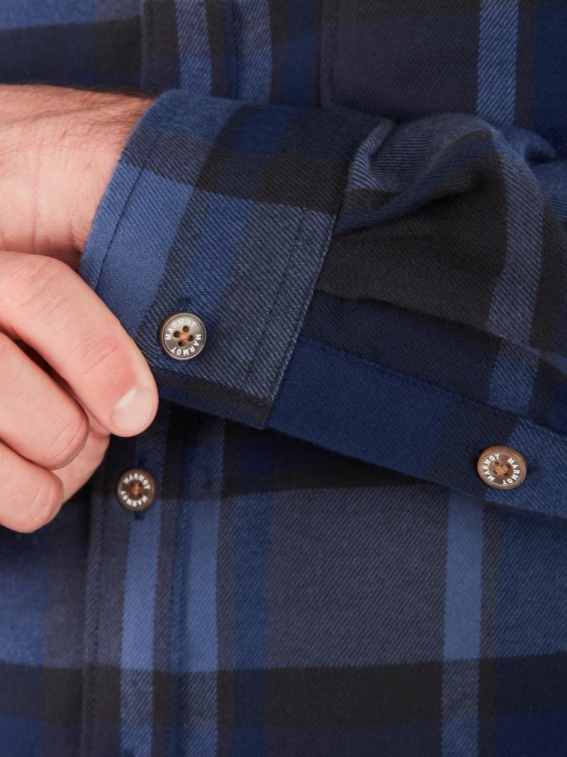 Fairfax Midweight Flannel LS - Mens - Arctic Navy 4