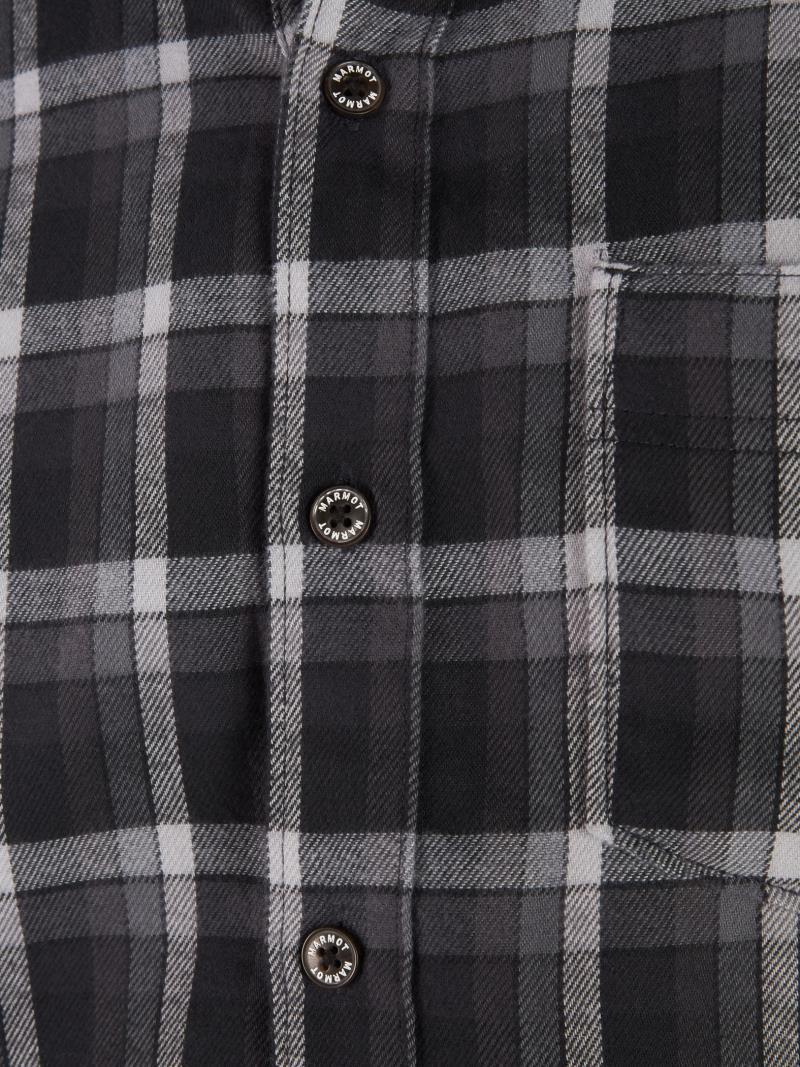 Fairfax Midweight Flannel LS - Mens - Black 4