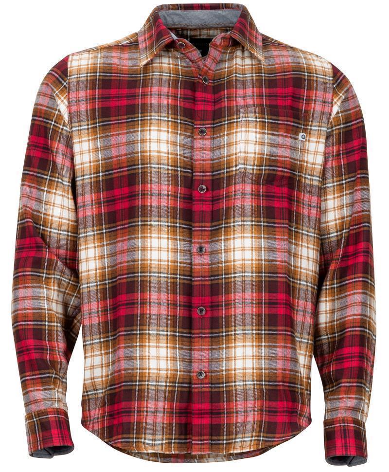Fairfax Midweight Flannel LS - Mens - Brick 1