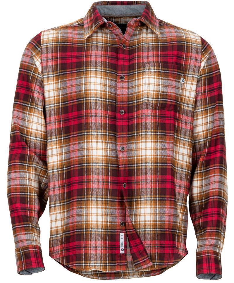 Fairfax Midweight Flannel LS - Mens - Brick 3