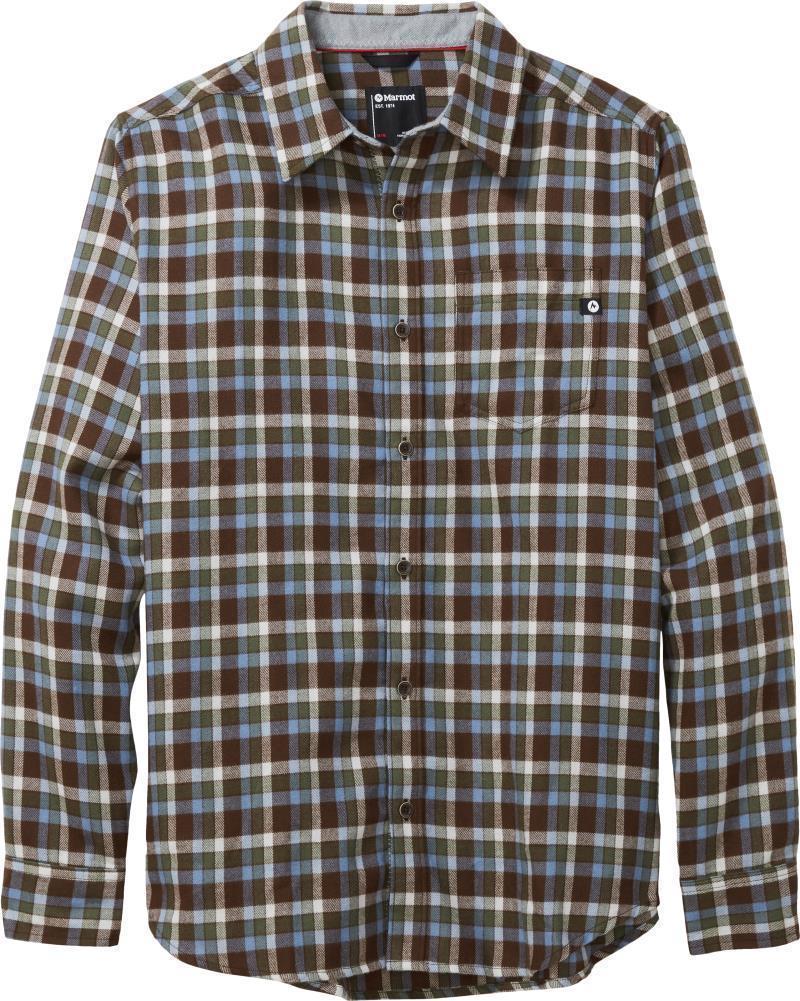 Fairfax Midweight Flannel LS - Mens - Brown 1