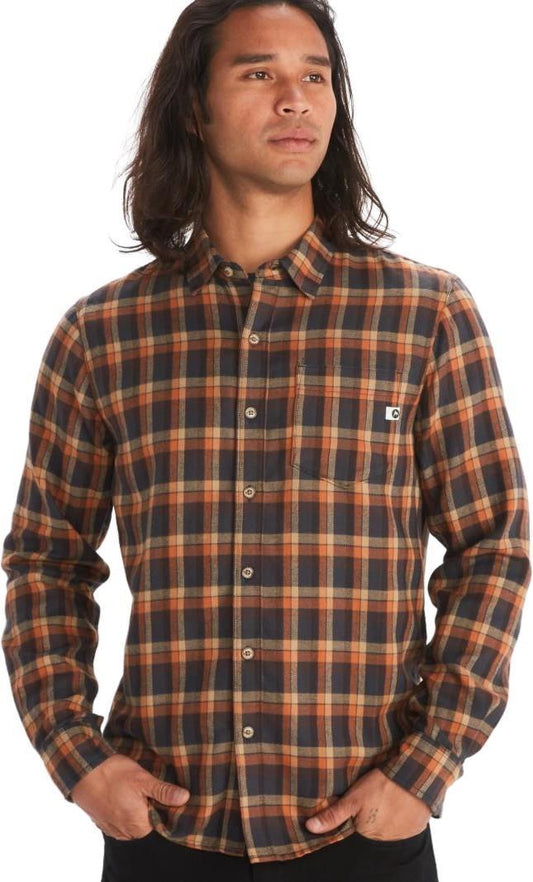 Fairfax Midweight Flannel LS - Mens - Copper 1