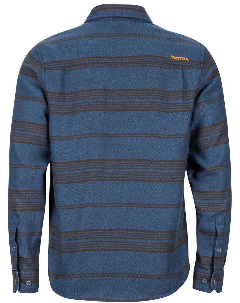 Fairfax Midweight Flannel LS - Mens - Dark Indigo 2