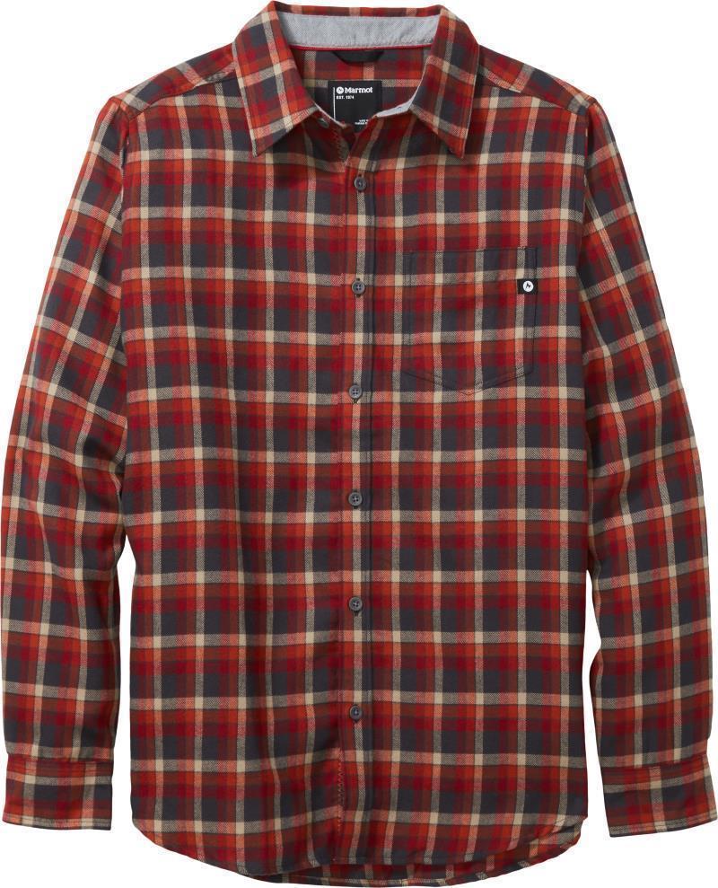 Fairfax Midweight Flannel LS - Mens - Dark Steel 1