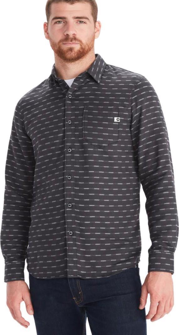Fairfax Midweight Flannel LS - Mens - Dark Steel 1