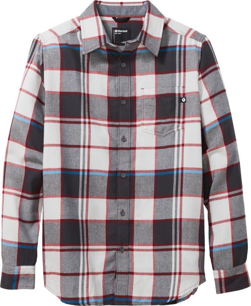 Fairfax Midweight Flannel LS - Mens - Platinum 1