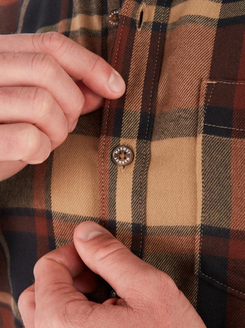 Fairfax Midweight Flannel LS - Mens - Shetland 4