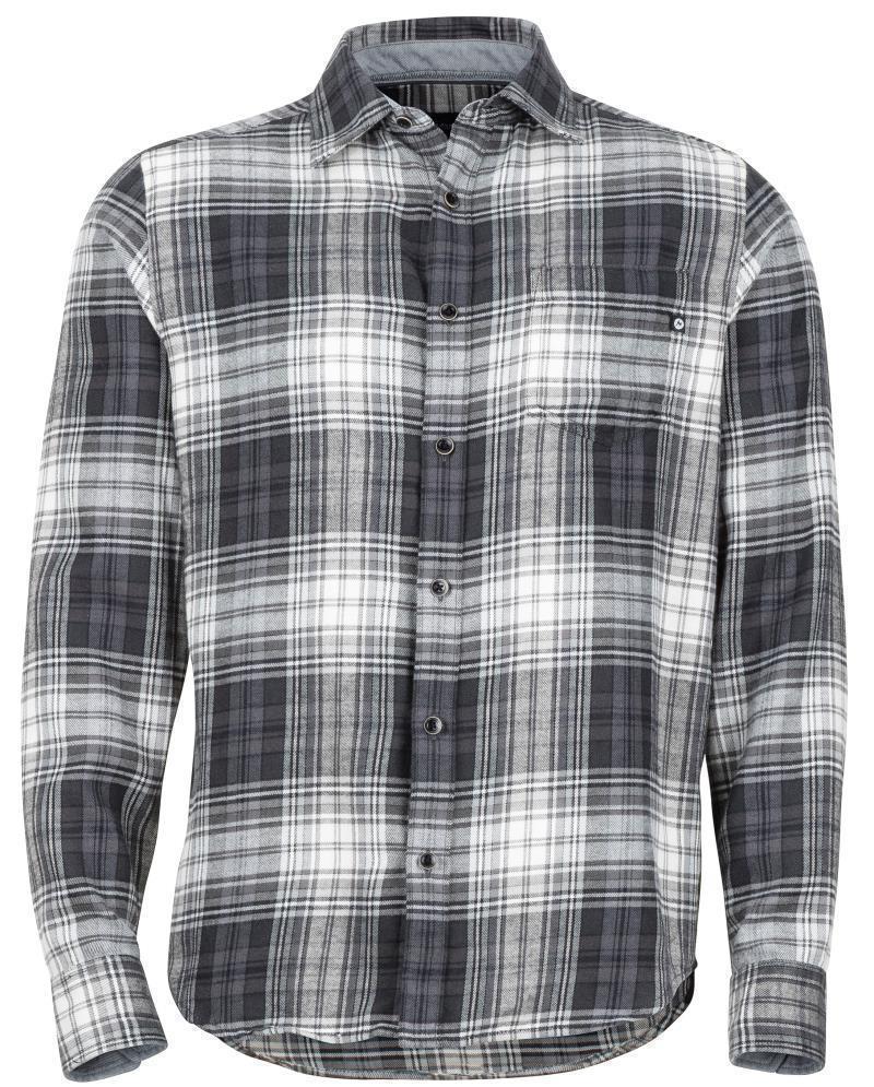 Fairfax Midweight Flannel LS - Mens - Slate Grey 1