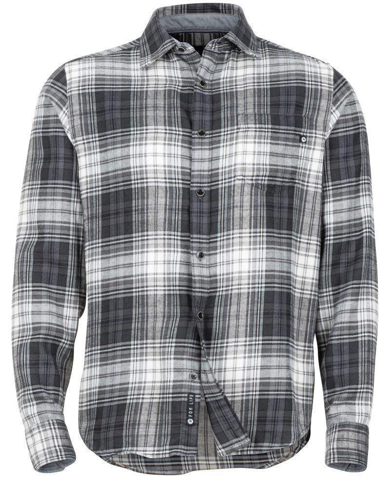 Fairfax Midweight Flannel LS - Mens - Slate Grey 3