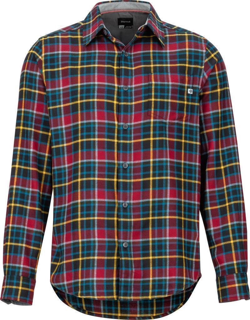 Fairfax Midweight Flannel LS - Mens - Team Red 1