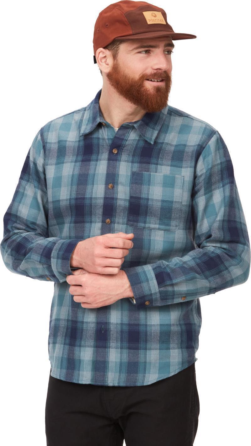 Fairfax Novelty Lightweight Flannel LS - Mens - Arctic Navy 1