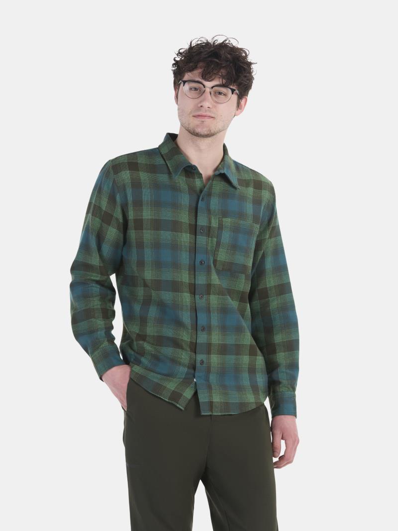 Fairfax Novelty Lightweight Flannel LS - Mens - Clover 2
