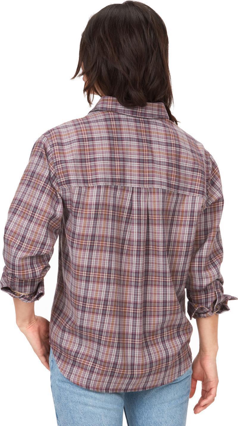 Fairfax Novelty Lightweight Flannel LS - Womens - Hazy Purple 2