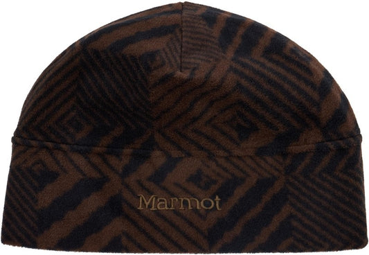 Felton Fleece Beanie - black patchwork 1