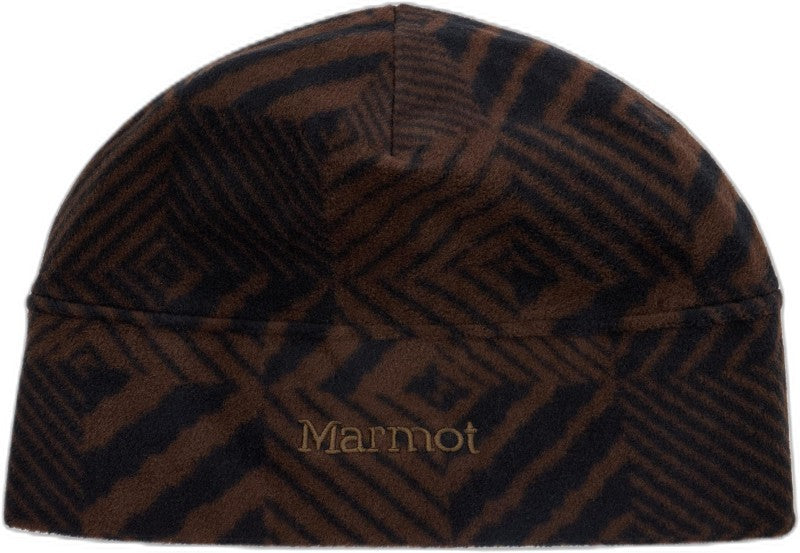 Felton Fleece Beanie - black patchwork 1