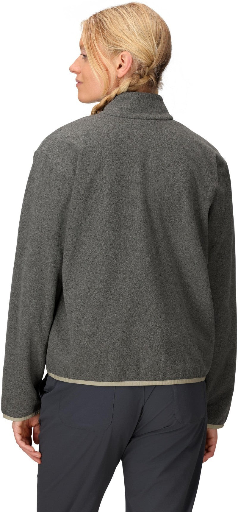 Felton Fleece Jacket - Womens - shale grey heather 1