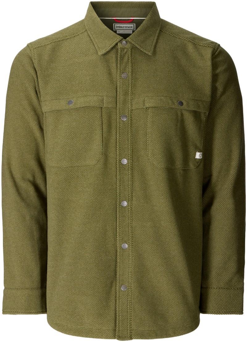 Ferndale LS Button Down - Mens - surplus green 1