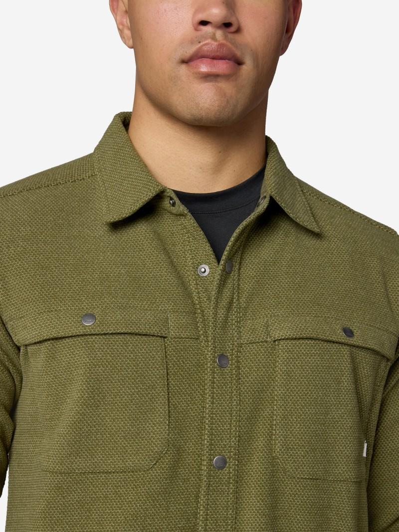 Ferndale LS Button Down - Mens - surplus green 1