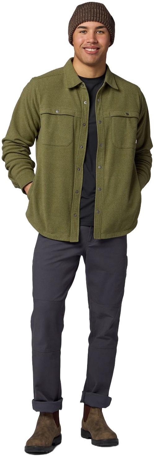 Ferndale LS Button Down - Mens - surplus green 1
